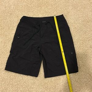 The North Face Bermuda shorts, size 0, nylon material